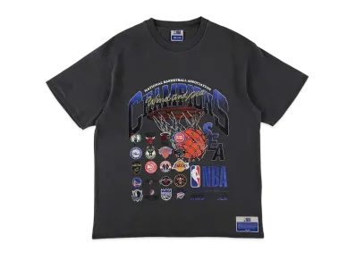 WIND AND SEA x NBA CHAMPIONS Vintage Tee "Black"
