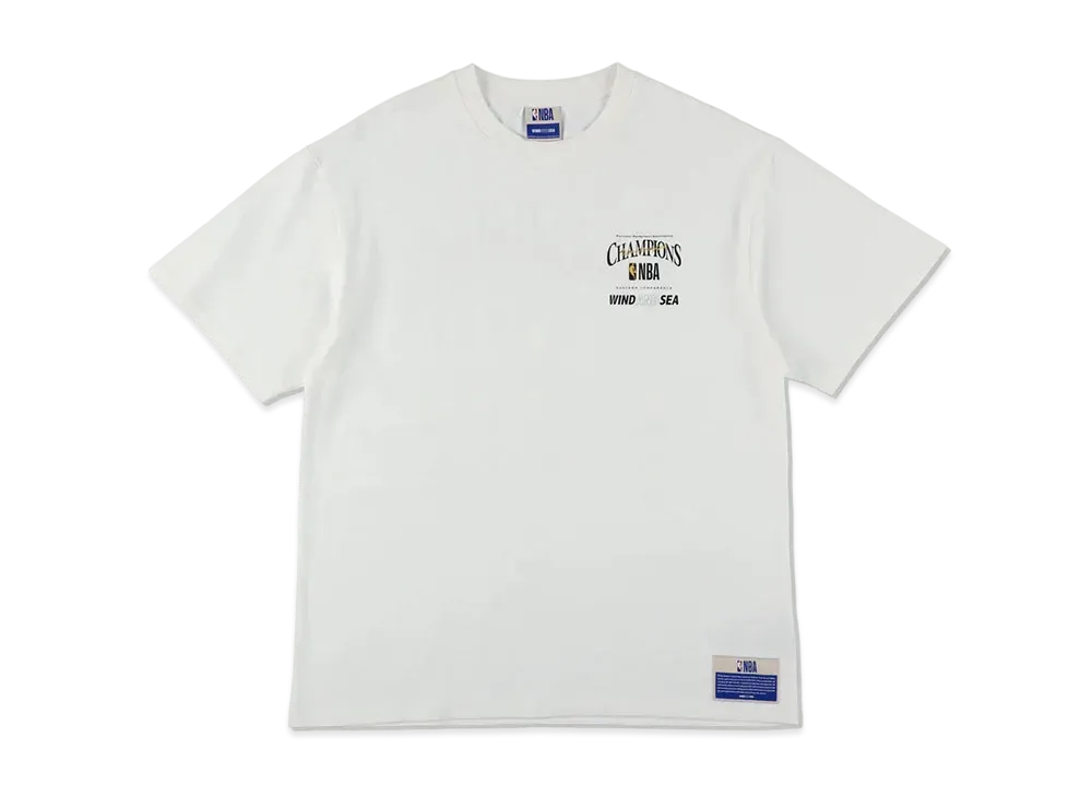 WIND AND SEA x NBA CHAMPIONS Champion Tee(East) "White"