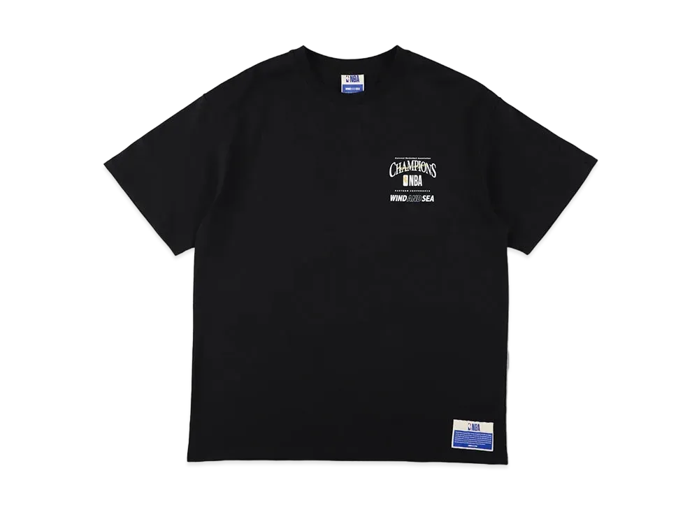WIND AND SEA x NBA CHAMPIONS Champion Tee(East) "Black"