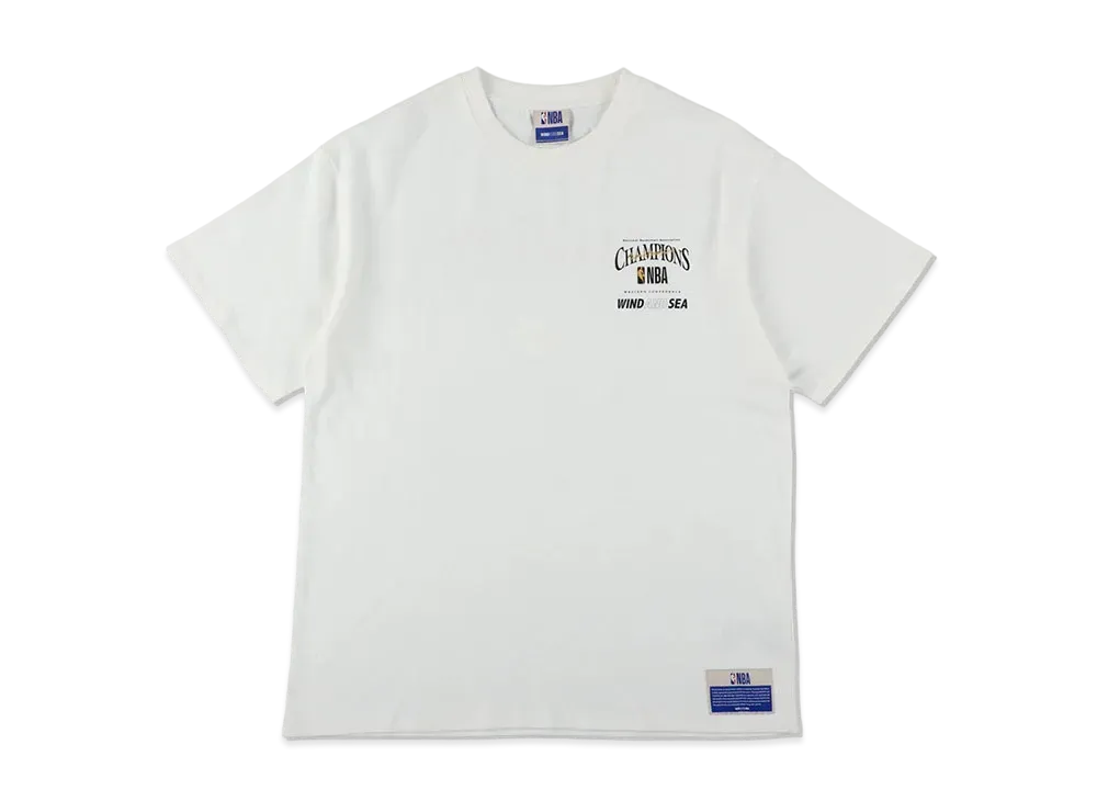 WIND AND SEA x NBA CHAMPIONS Champion Tee(West) "White"