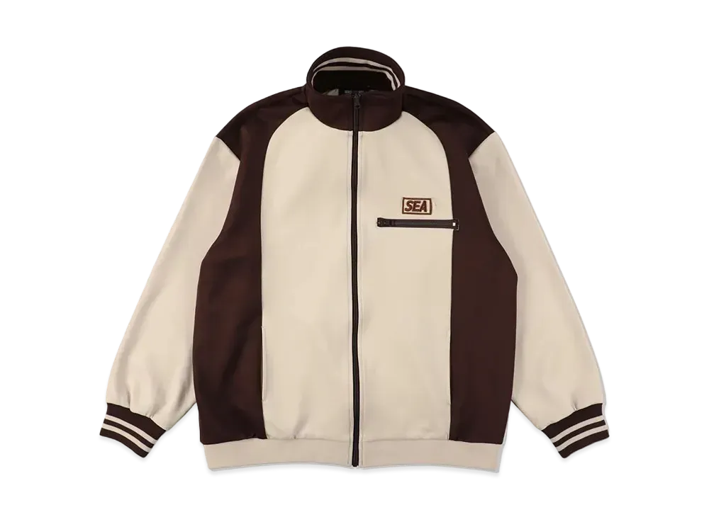 WIND AND SEA Paneled Track Jacket "Navy"