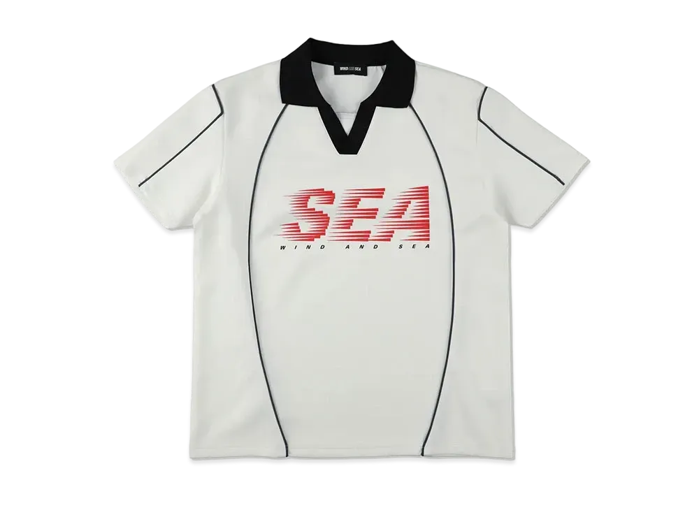 WIND AND SEA Motion Logo Game Shirt "White"