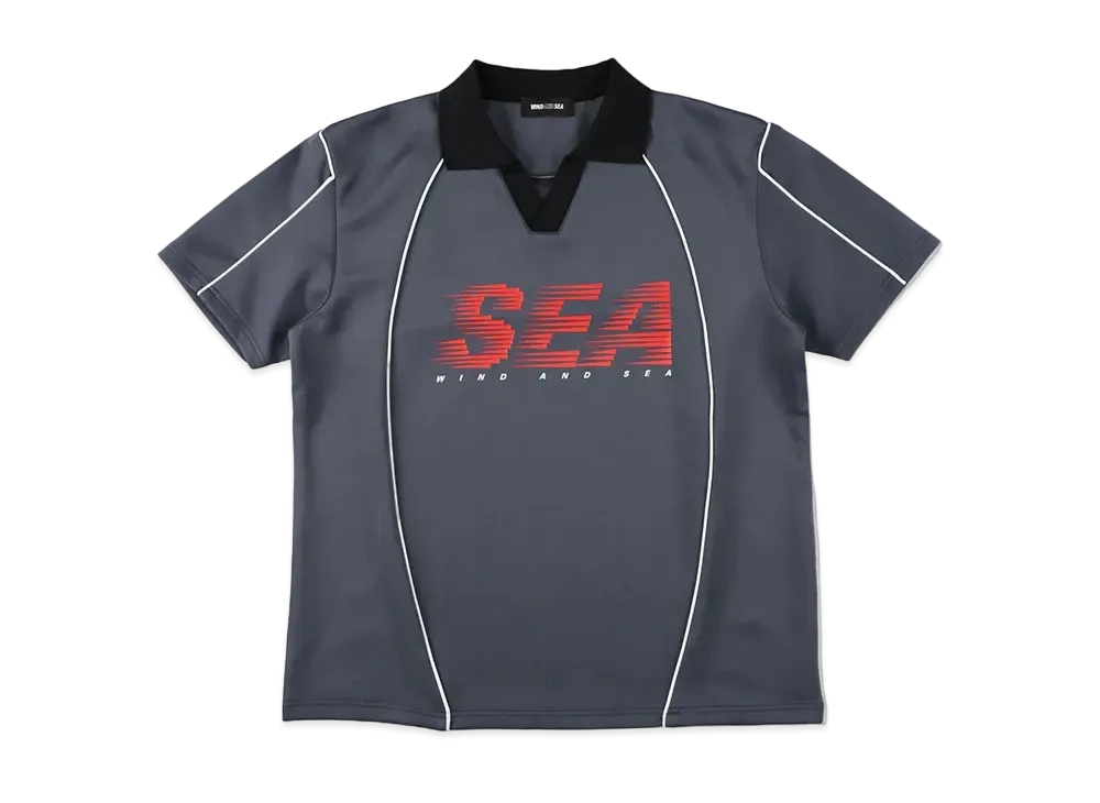 WIND AND SEA Motion Logo Game Shirt "Navy"