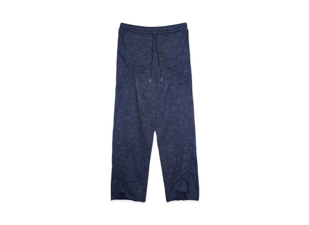 SYUMAN. Circle Sweat trousers "NAVY"