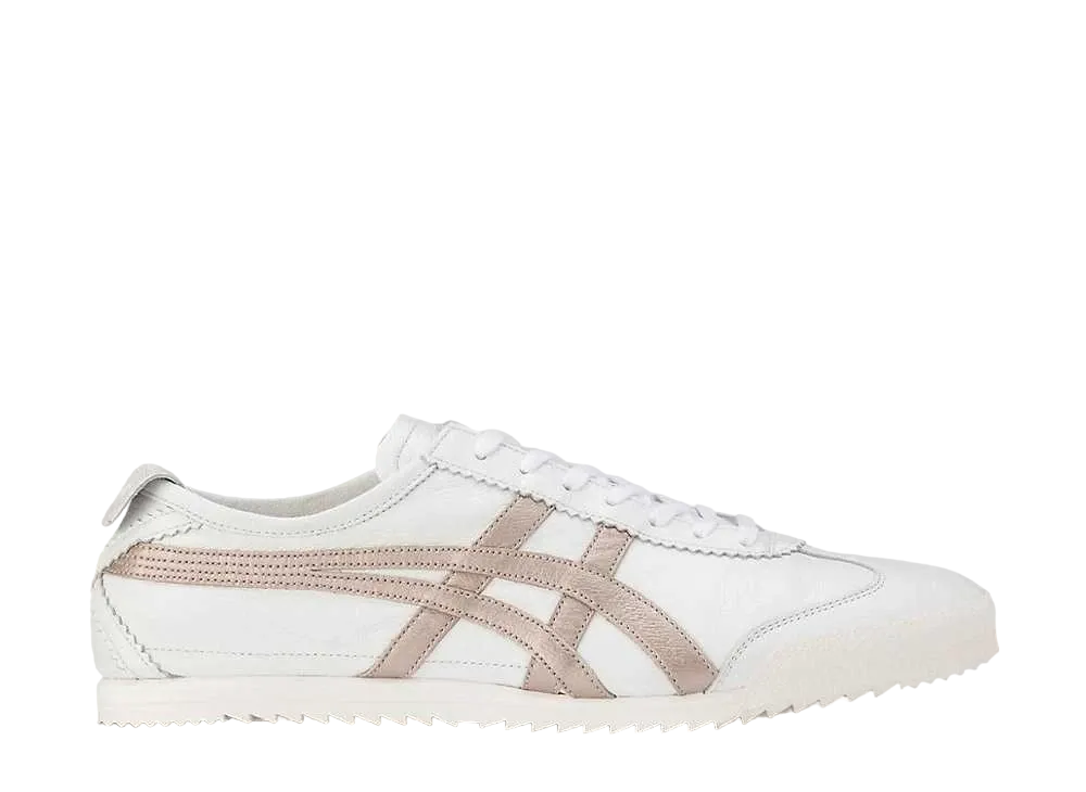 オニツカタイガー ニッポンメイド メキシコ66 デラックス "ホワイト/ローズゴールド"