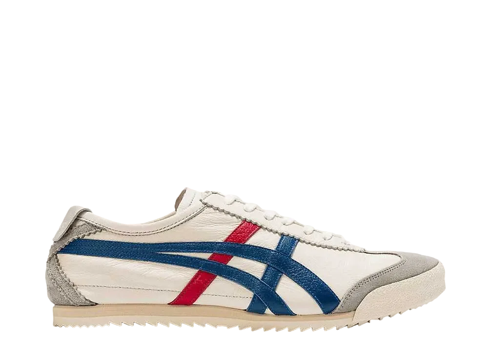 オニツカタイガー ニッポンメイド メキシコ66 デラックス "ホワイト/デラックスブルー"