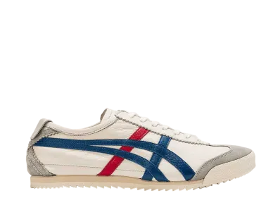 オニツカタイガー ニッポンメイド メキシコ66 デラックス "ホワイト/デラックスブルー"