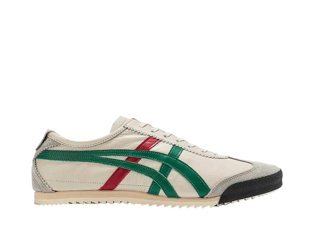 オニツカタイガー ニッポンメイド メキシコ66 デラックス "クリーム/グリーン"