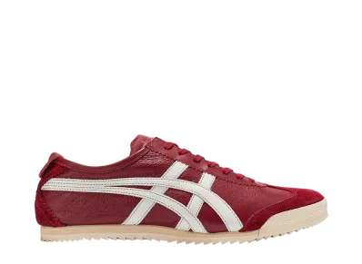 オニツカタイガー ニッポンメイド メキシコ66 デラックス "バーガンディー/ホワイト"