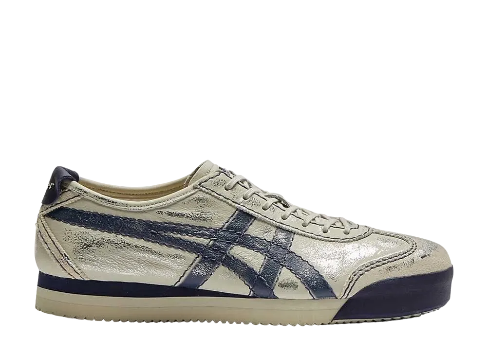 オニツカタイガー メキシコ66 SD PF "クリーム/ピーコート"