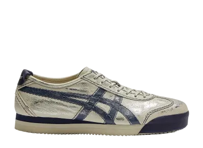 オニツカタイガー メキシコ66 SD PF "クリーム/ピーコート"