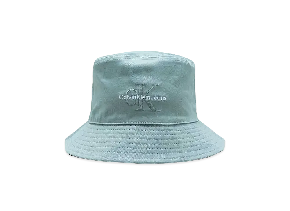 Calvin Klein Jeans MONO LOGO EMBRO BUCKET "SLATE GRAY/BLACK"