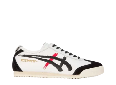 オニツカタイガー ウィメンズ ニッポンメイド メキシコ66 デラックス "ホワイト/ブラック"