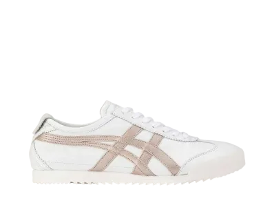 オニツカタイガー ウィメンズ ニッポンメイド メキシコ66 デラックス "ホワイト/ローズゴールド"