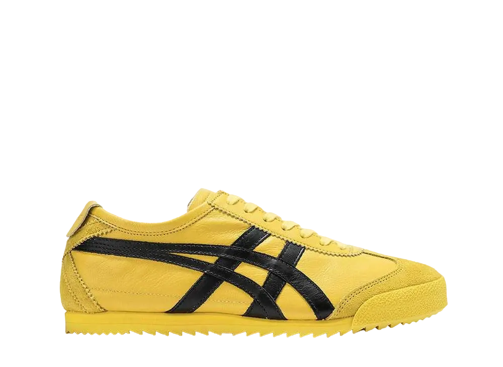 オニツカタイガー ウィメンズ ニッポンメイド メキシコ66 デラックス "タイ チーイエロー/ブラック"