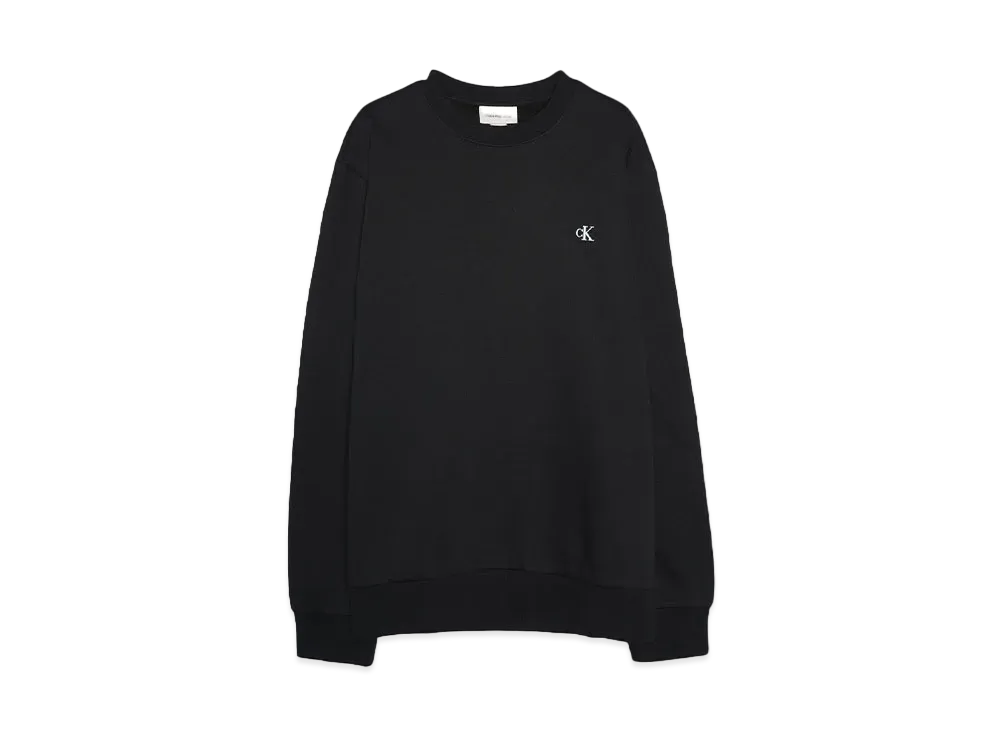 Calvin Klein Jeans LS ARCHIVE LOGO FLEECE CREWNK "BLACK BEAUTY"