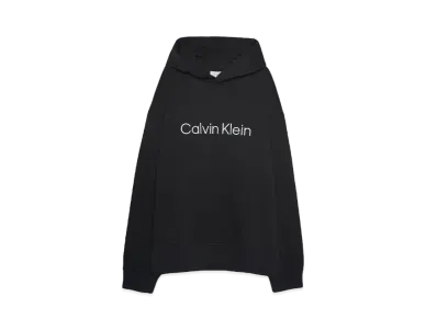 Calvin Klein Jeans LS STANDARD LOGO TERRY PO HOOD "BLACK BEAUTY"