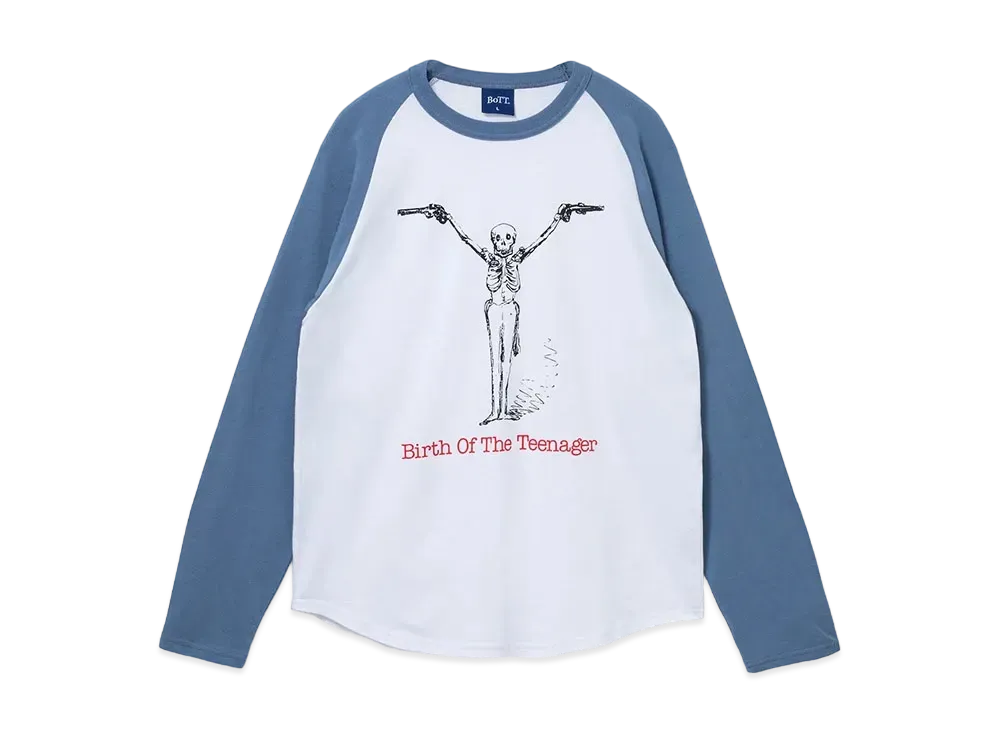BoTT Hands Up Raglan LS Tee "White"