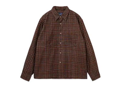 BoTT Printed Flannel Shirt "Brown"
