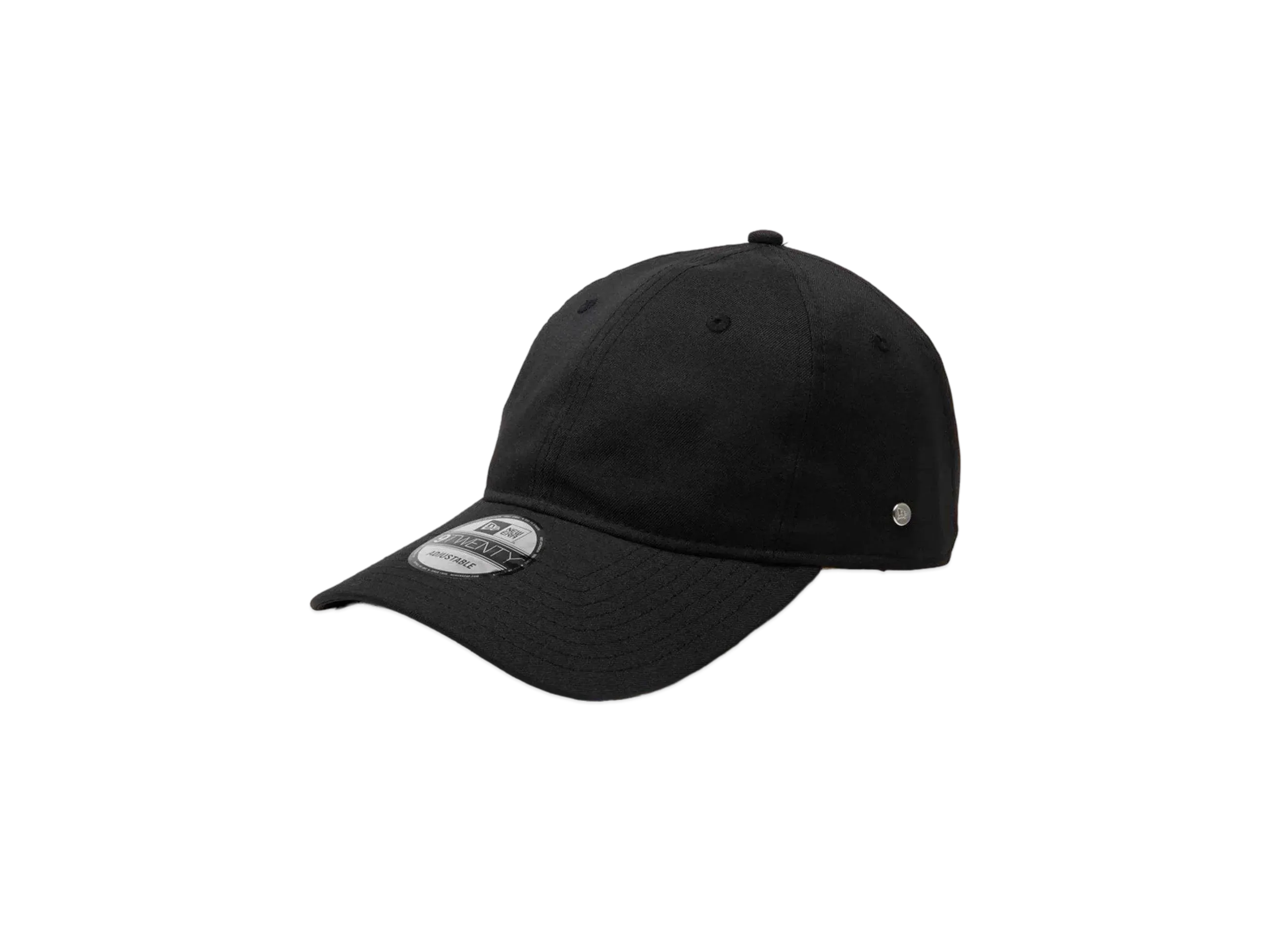 NEW ERA 9Twenty Long Visor Metal Flag Pin "Black"