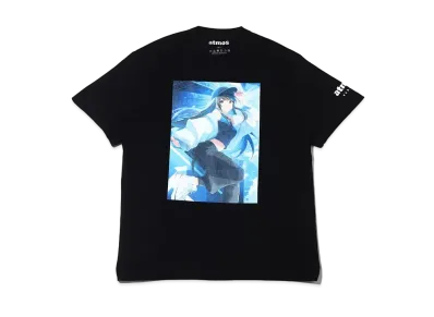 atmos x 100 Artists Exhibition Kagachi Saku Tee "Black"