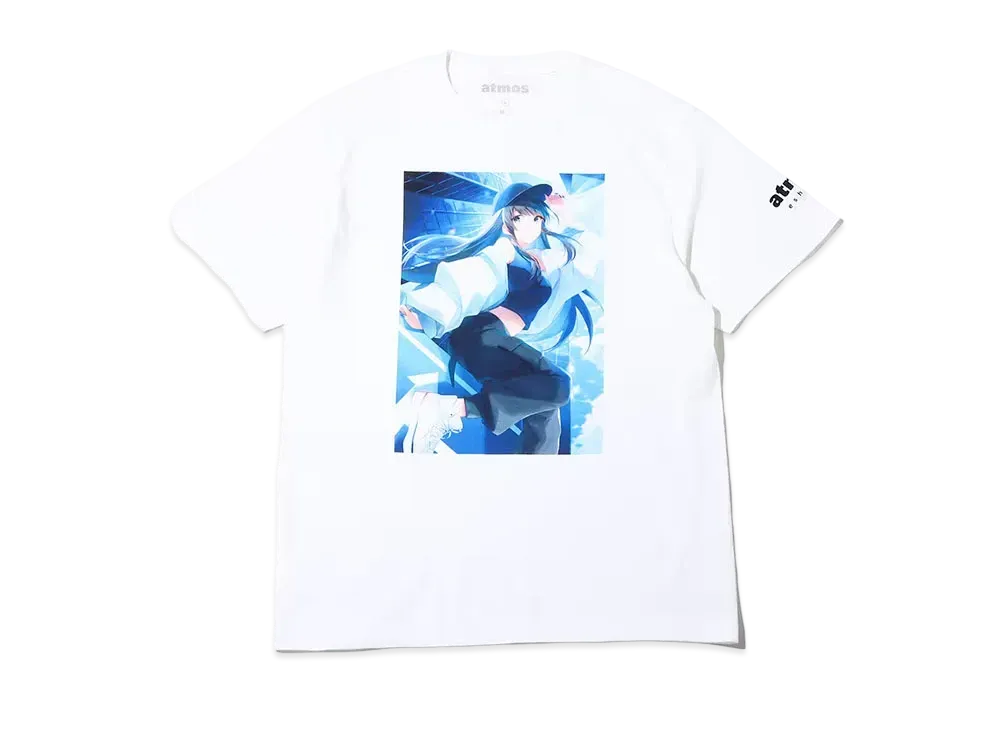 atmos x 100 Artists Exhibition Kagachi Saku Tee "White"