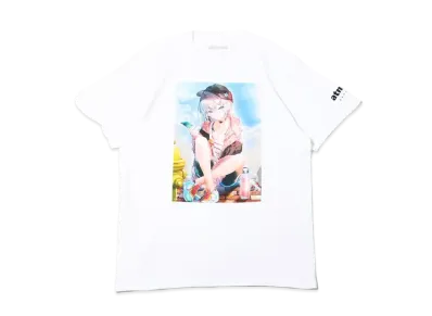 atmos x 100 Artists Exhibition Miwabe Sakura Tee "White"
