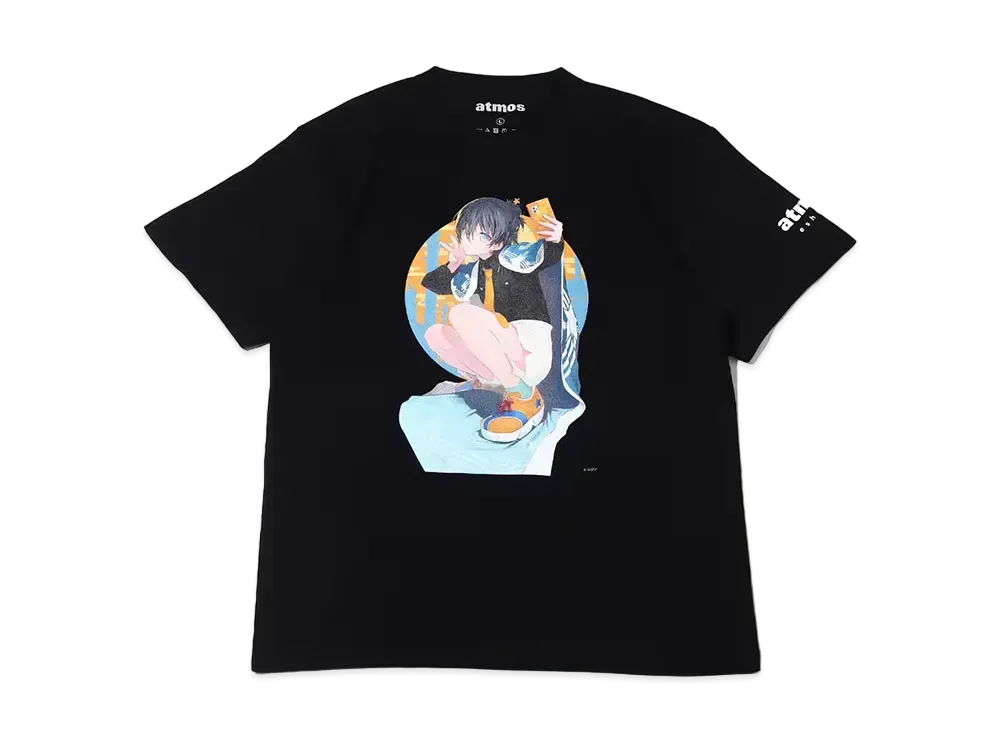 atmos x 100 Artists Exhibition Niristu Tee "Black"