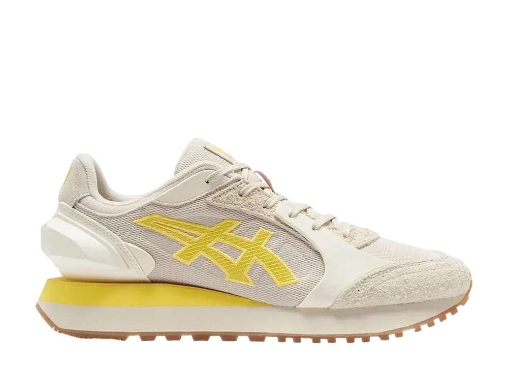 オニツカタイガー モアージュ CO "ミネラルベージュ/ヴィブラントイエロー"