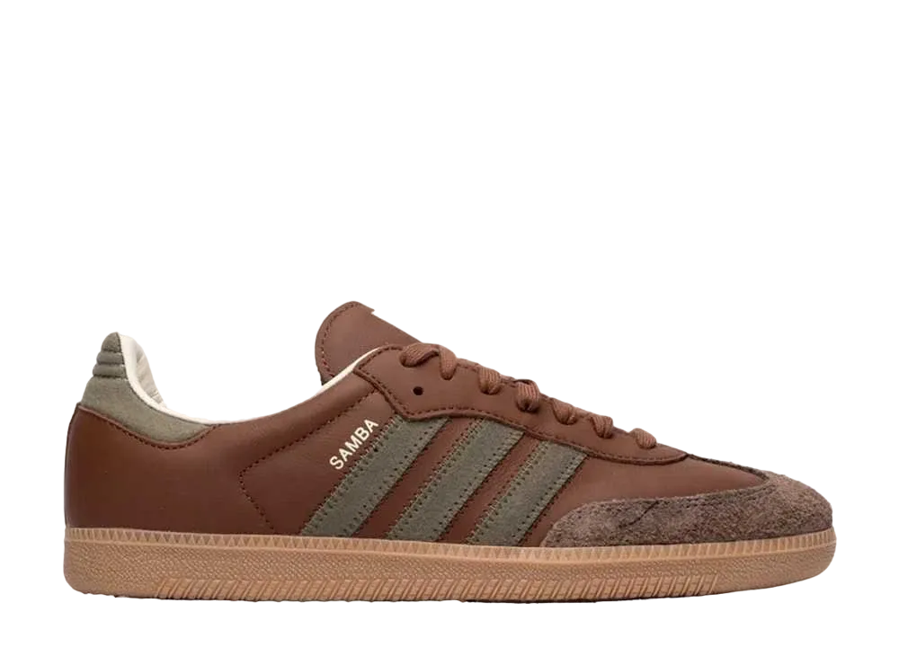 adidas Samba OG "Preloved Brown/Olive Strata"