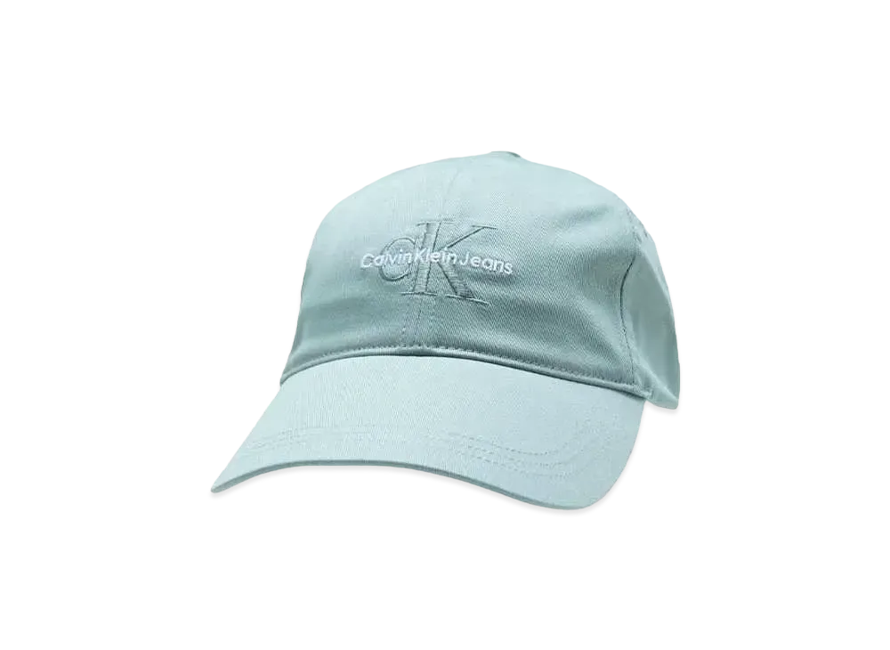 Calvin Klein Jeans MONO LOGO EMBRO CAP(ASIA SIZE) "PALE KHAKI"