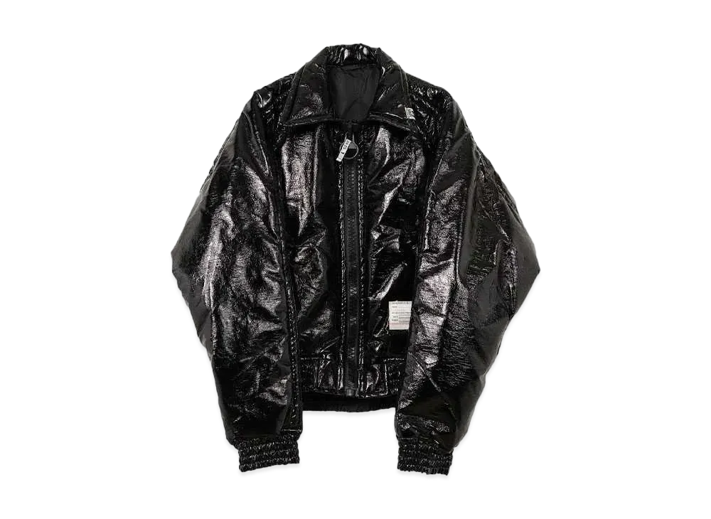 Maison MIHARA YASUHIRO Enamel Puffer Jacket "Black"