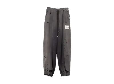 Maison MIHARA YASUHIRO Sun Faded Like Sweat Pants "Black"