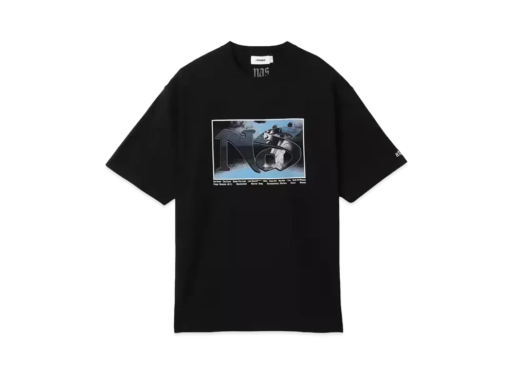 atmos x NAS Made You Look T-shirt "Black"