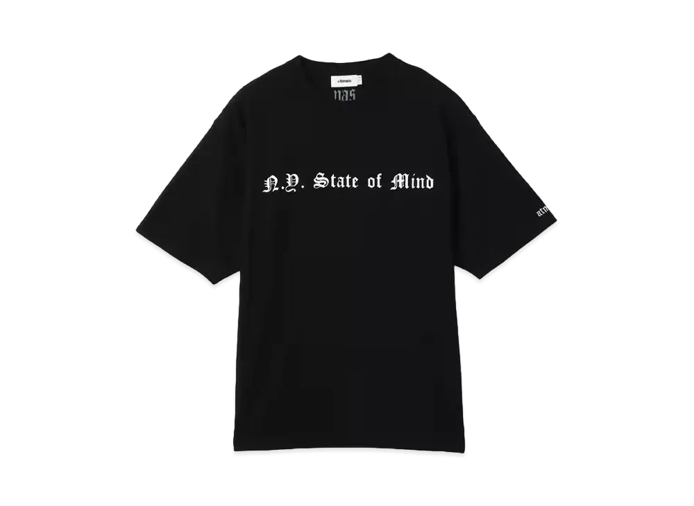 atmos x NAS N.Y. State of Mind T-shirt "Black"