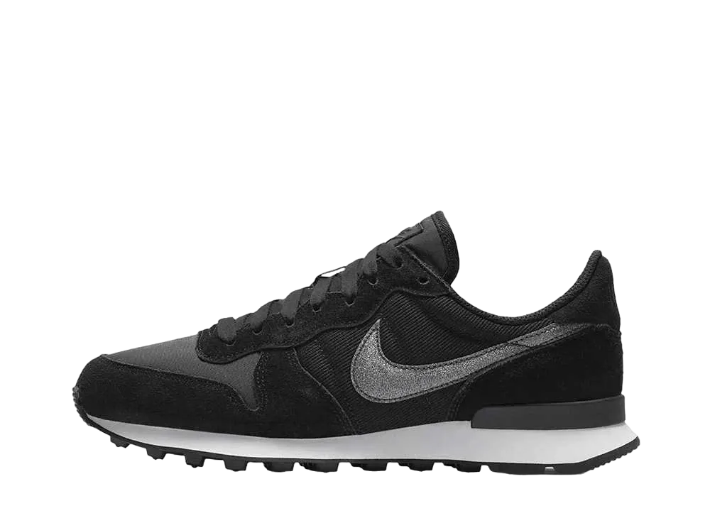 ナイキ ウィメンズ インターナショナリスト グリッター "ブラック/ホワイト"