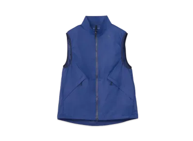 Goldwin Pertex Equilibrium Half Zip Vest (Unisex) "Deep Blue"