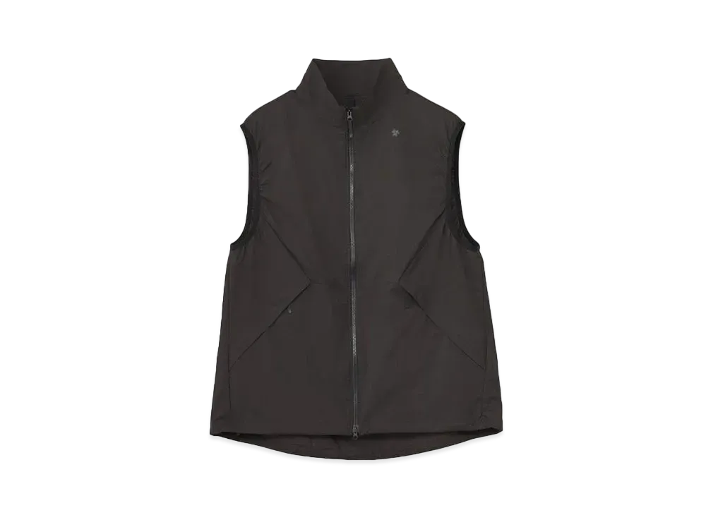 Goldwin Pertex Equilibrium Half Zip Vest (Unisex) "Black"