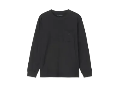 Goldwin Oversized Pocket Long Sleeve T-shirt (Unisex) "Black"
