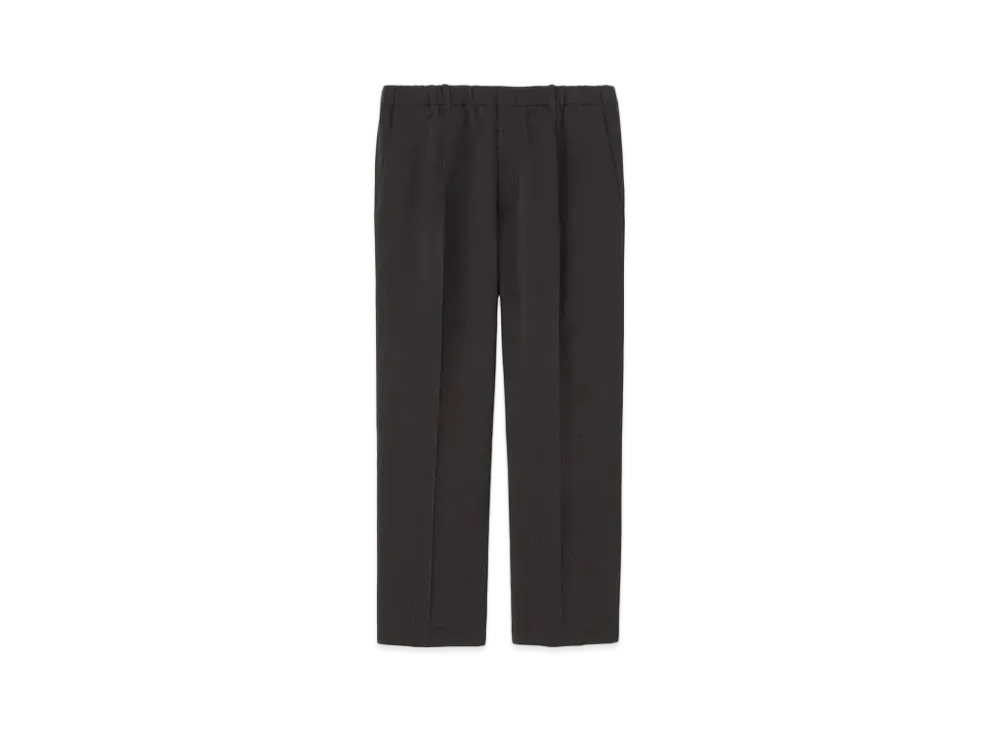Goldwin One-tuck Straight Pants (Unisex) "Black"