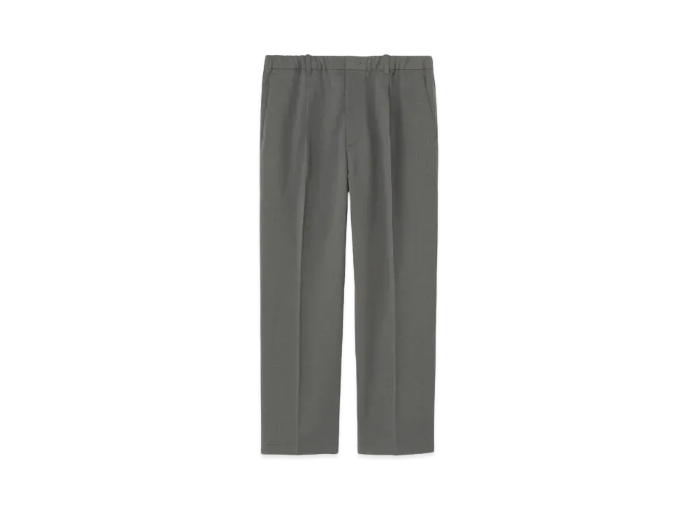 Goldwin One-tuck Straight Pants (Unisex) "Asphalt"