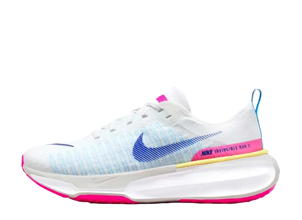 ナイキ インヴィンシブル3 "ホワイト/フォトンダスト/フィアスピンク/ディープロイヤルブルー"