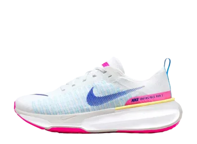 ナイキ インヴィンシブル3 "ホワイト/フォトンダスト/フィアスピンク/ディープロイヤルブルー"
