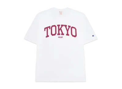 PALACE x Champion Shop T-Shirt "Tokyo White"