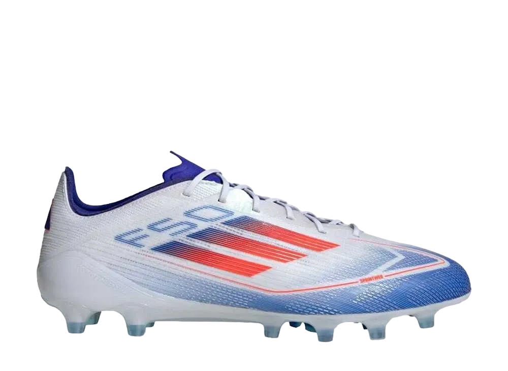 adidas F50 Elite AG "Footwear White/Solar Red/Lucid Blue"