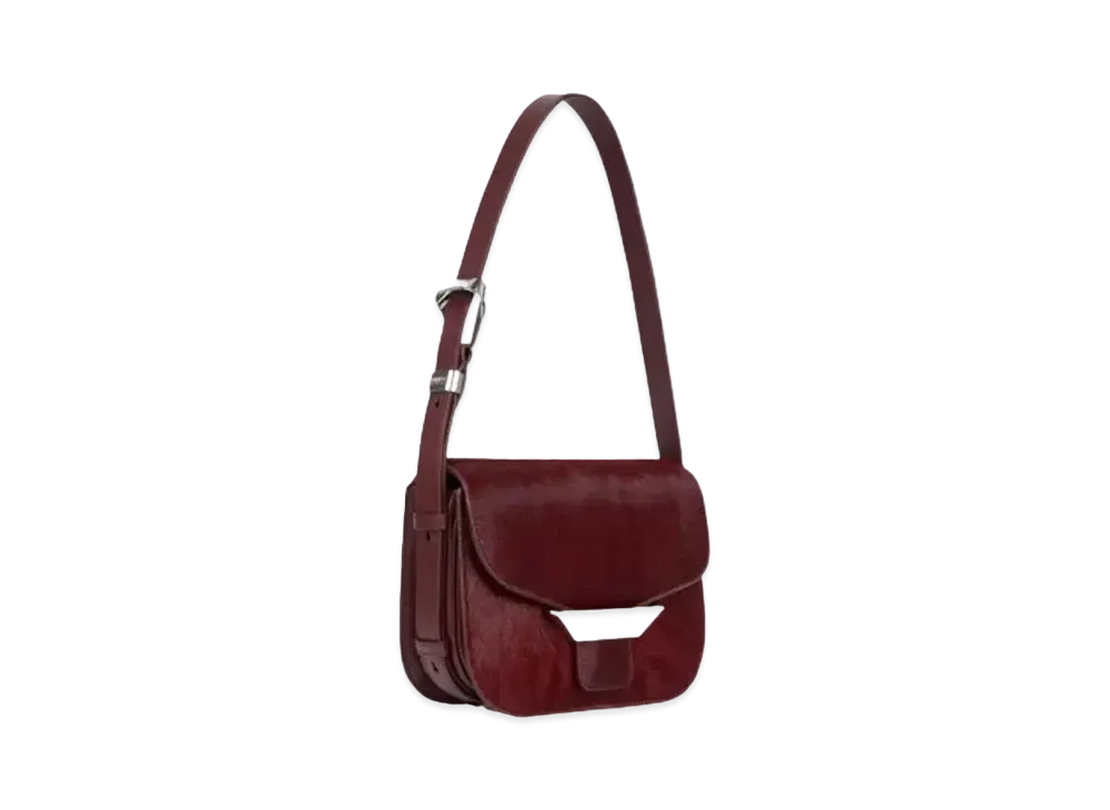 KENZO 'Ribbon' Pony Bag "Bordeaux"