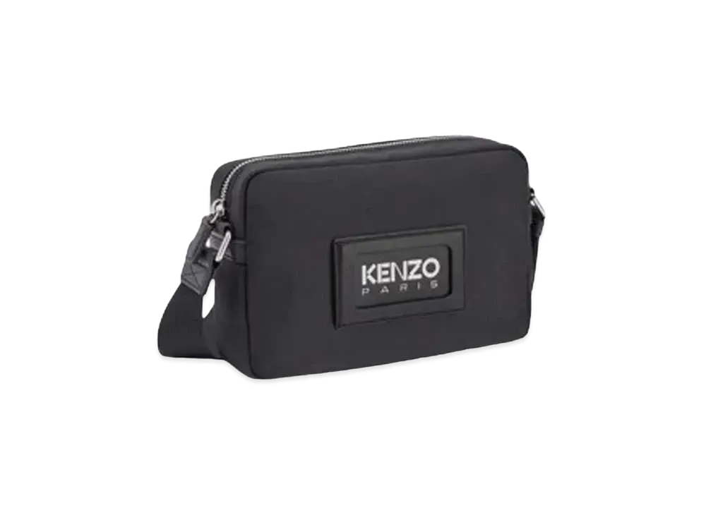 KENZO 'GRAPHY' Strap Bag "Black"