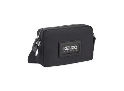 KENZO 'GRAPHY' Strap Bag "Black"