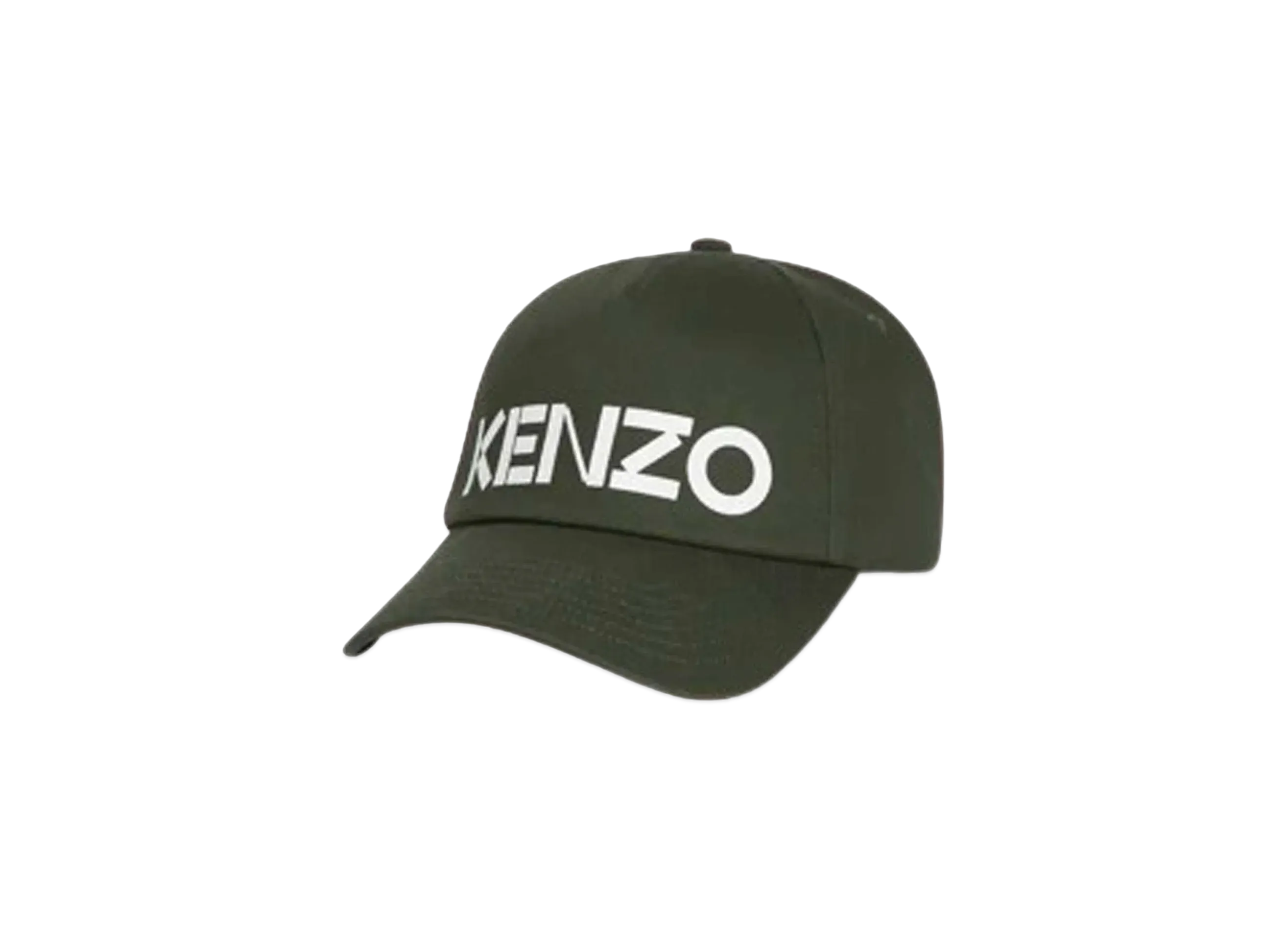KENZO 'GRAPHY' Cotton Baseball Cap "Dark Khaki"