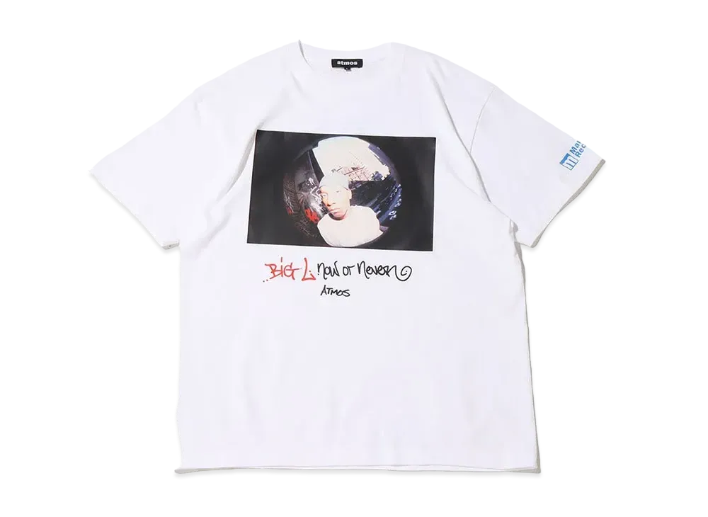 atmos x BIG L x Manhattan Records Photo T-shirts "White"